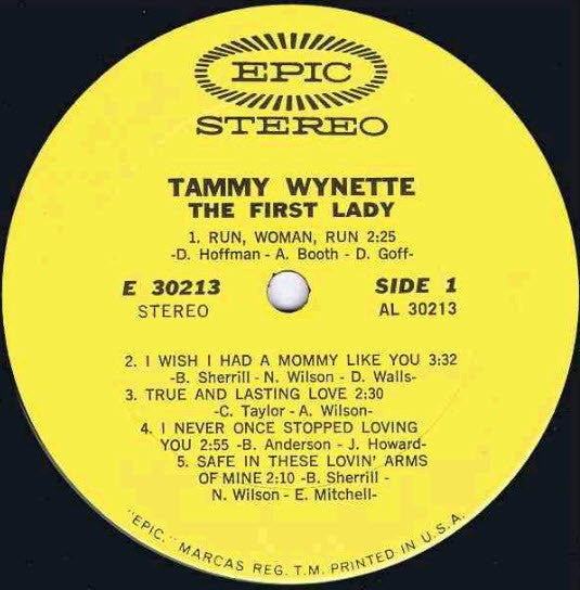 Tammy Wynette : The First Lady (LP,Album)