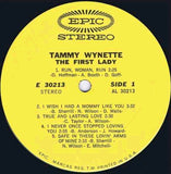 Tammy Wynette : The First Lady (LP,Album)