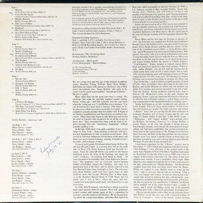 Sonny Rollins : Vintage Sessions (LP,Compilation)
