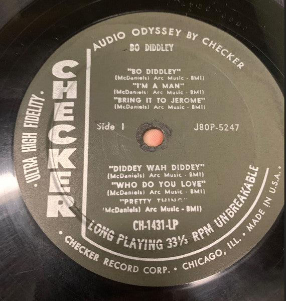 Bo Diddley : Bo Diddley (LP,Album,Reissue,Mono)