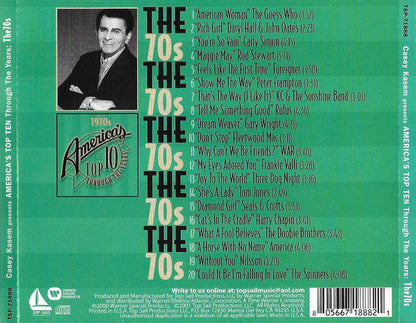 Various : Casey Kasem Presents America's Top Τen Hits: The Seventies (Compilation)