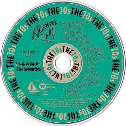 Various : Casey Kasem Presents America's Top Τen Hits: The Seventies (Compilation)