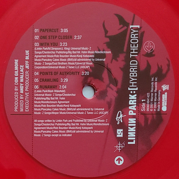 Linkin Park : Hybrid Theory (LP,Album,Limited Edition,Reissue)