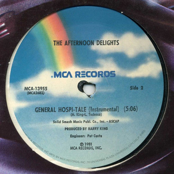 Afternoon Delights, The : General Hospi-tale (12",33 ⅓ RPM)
