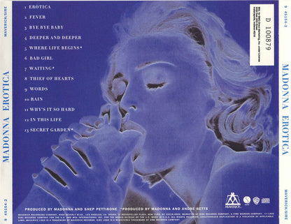 Madonna : Erotica (Album,Club Edition)