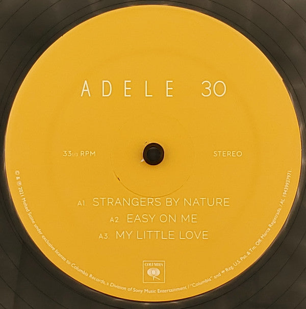 Adele (3) : 30 (LP,Album,Stereo)