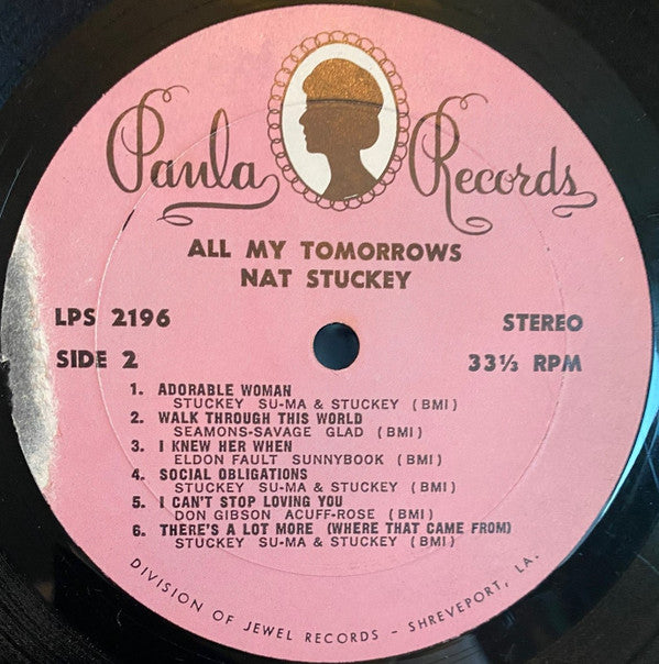Nat Stuckey : All My Tomorrows (LP,Album,Stereo)