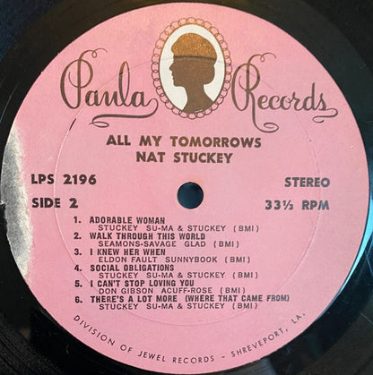 Nat Stuckey : All My Tomorrows (LP,Album,Stereo)