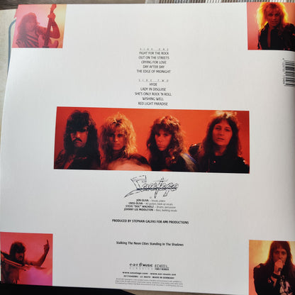 Savatage : Fight For The Rock (LP,Album,Limited Edition,Reissue,Remastered)