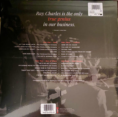 Ray Charles : True Genius - Sides Of Ray (LP,Compilation,Remastered)