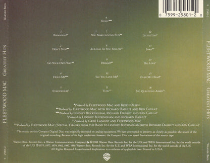Fleetwood Mac : Greatest Hits (Compilation)