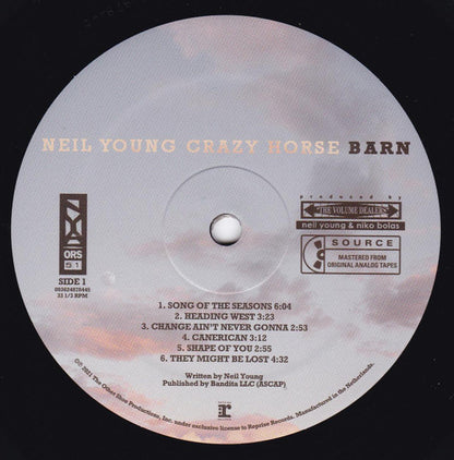 Neil Young With Crazy Horse : Barn (LP,Album)