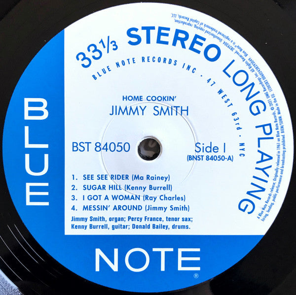 Jimmy Smith : Home Cookin' (LP,Album,Reissue,Stereo)
