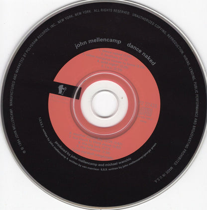 John Cougar Mellencamp : Dance Naked (Album,Club Edition)