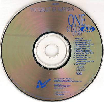 Pursuit Of Happiness, The : One Sided Story (Album)