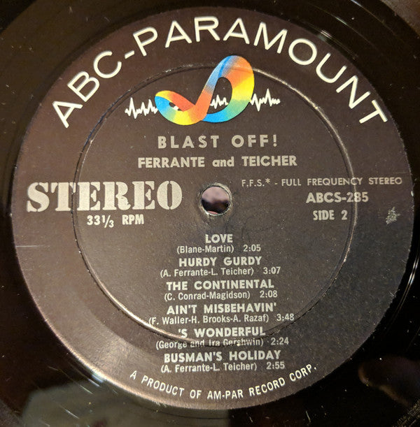 Ferrante & Teicher : Blast Off! (LP,Album,Stereo)