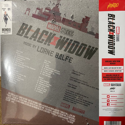 Lorne Balfe : Marvel’s Black Widow (Original Motion Picture Soundtrack) (12",33 ⅓ RPM,Limited Edition)