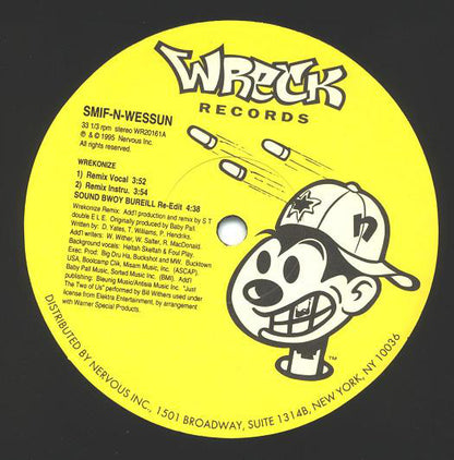 Smif-N-Wessun : Wrekonize / Sound Bwoy Bureill (Remixes) (12",33 ⅓ RPM,Stereo)