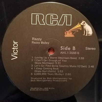 Razzy Bailey : Razzy (LP,Album,Stereo)