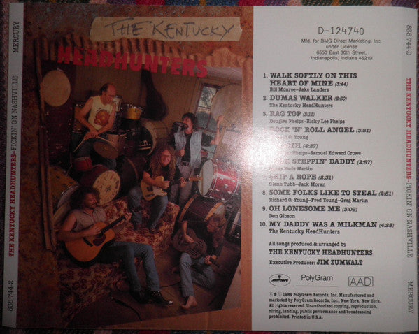 Kentucky Headhunters, The : Pickin' On Nashville (Club Edition)