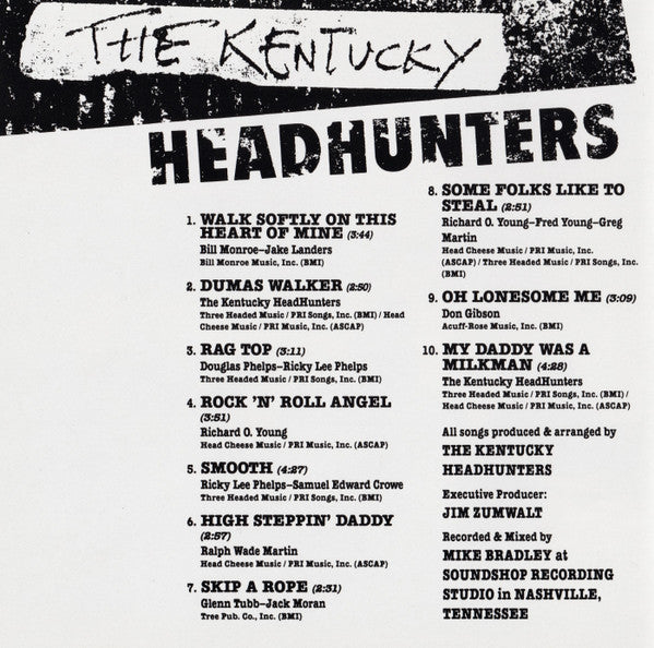 Kentucky Headhunters, The : Pickin' On Nashville (Club Edition)