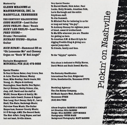 Kentucky Headhunters, The : Pickin' On Nashville (Club Edition)