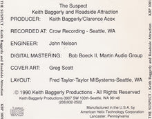 Keith Baggerly And Roadside Attraction (4) : The Suspect (Album)