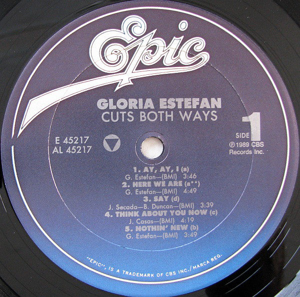 Gloria Estefan : Cuts Both Ways (LP,Album)