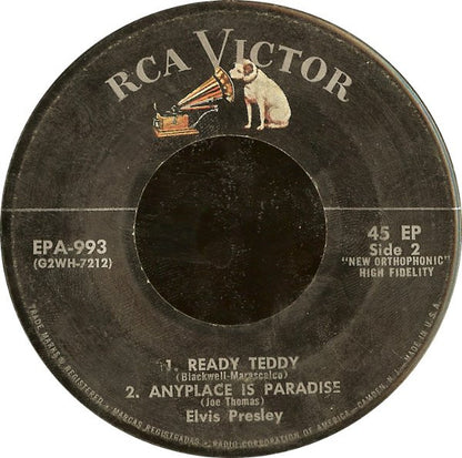 Elvis Presley : Elvis, Volume 2 (7",45 RPM,EP)