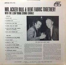 Acker Bilk & Bent Fabric : Together! (LP,Album,Mono)