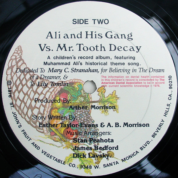 Muhammad Ali (2) & Ali Gang, The : The Adventures Of Ali And His Gang Vs. Mr. Tooth Decay (LP)