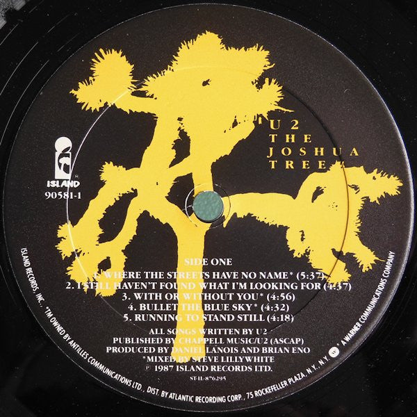 U2 : The Joshua Tree (LP,Album,Club Edition)