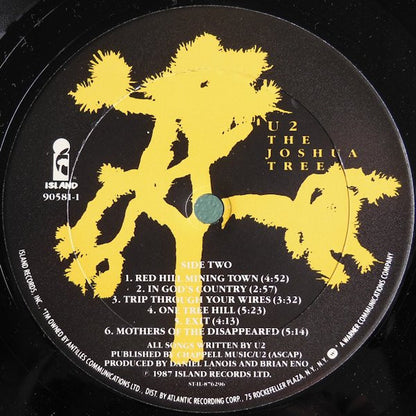 U2 : The Joshua Tree (LP,Album,Club Edition)