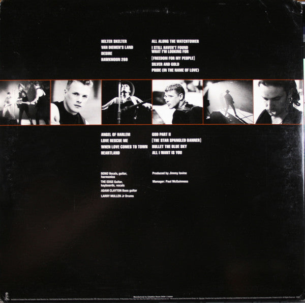U2 : Rattle And Hum (LP,Album,Club Edition)