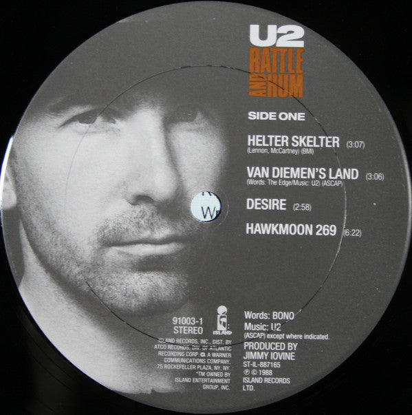 U2 : Rattle And Hum (LP,Album,Club Edition)
