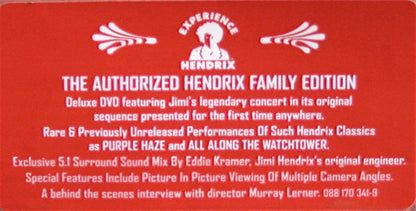 Jimi Hendrix : Blue Wild Angel: Jimi Hendrix Live At The Isle Of Wight (DVD-Video,Multichannel,NTSC,Enhanced)