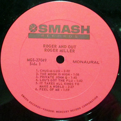 Roger Miller : Dang Me (LP,Album,Mono)