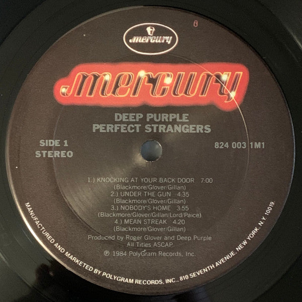 Deep Purple : Perfect Strangers (LP,Club Edition)