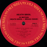 Heath Brothers, The Plus Brass Choir Featuring Stanley Cowell : In Motion (LP,Album)