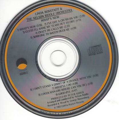 Linda Ronstadt & Nelson Riddle And His Orchestra : What's New (Album)