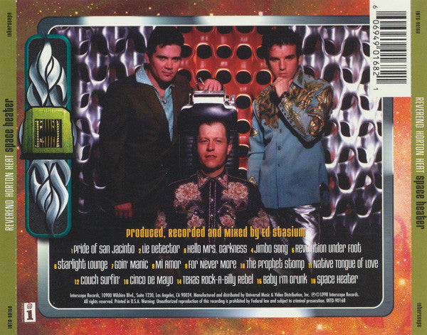 Reverend Horton Heat : Space Heater (Album)