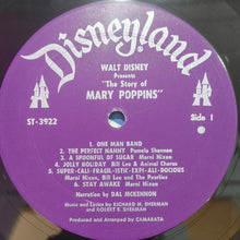 Various : The Story And Songs From Walt Disney's Mary Poppins (LP,Album,Repress)