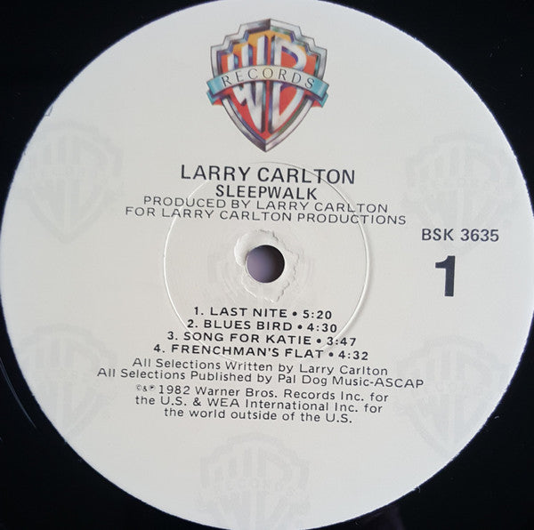 Larry Carlton : Sleepwalk (LP,Album,Stereo)