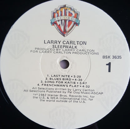 Larry Carlton : Sleepwalk (LP,Album,Stereo)
