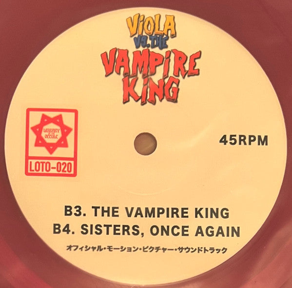 Various : Viola Vs. The Vampire King OST (7",45 RPM,Limited Edition)