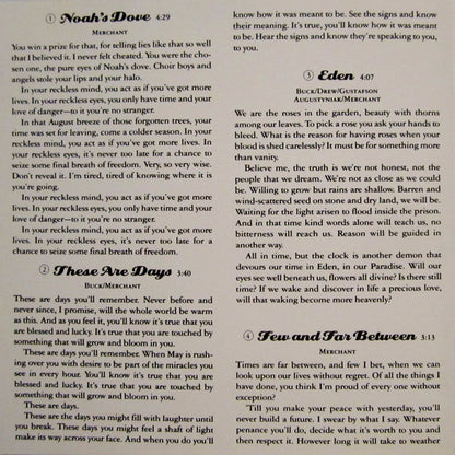 10,000 Maniacs : Our Time In Eden (Album,Club Edition)