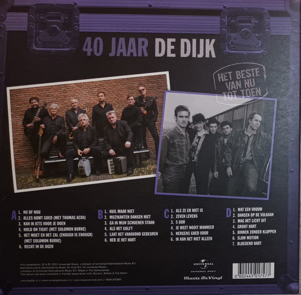 De Dijk : 40 Jaar (Het Beste Van Nu Tot Toen) (LP,Compilation)