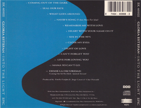 Gloria Estefan : Into The Light (Album)