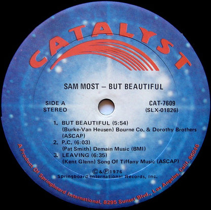 Sam Most : But Beautiful (LP,Album)