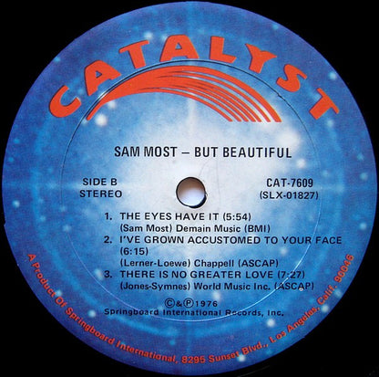 Sam Most : But Beautiful (LP,Album)